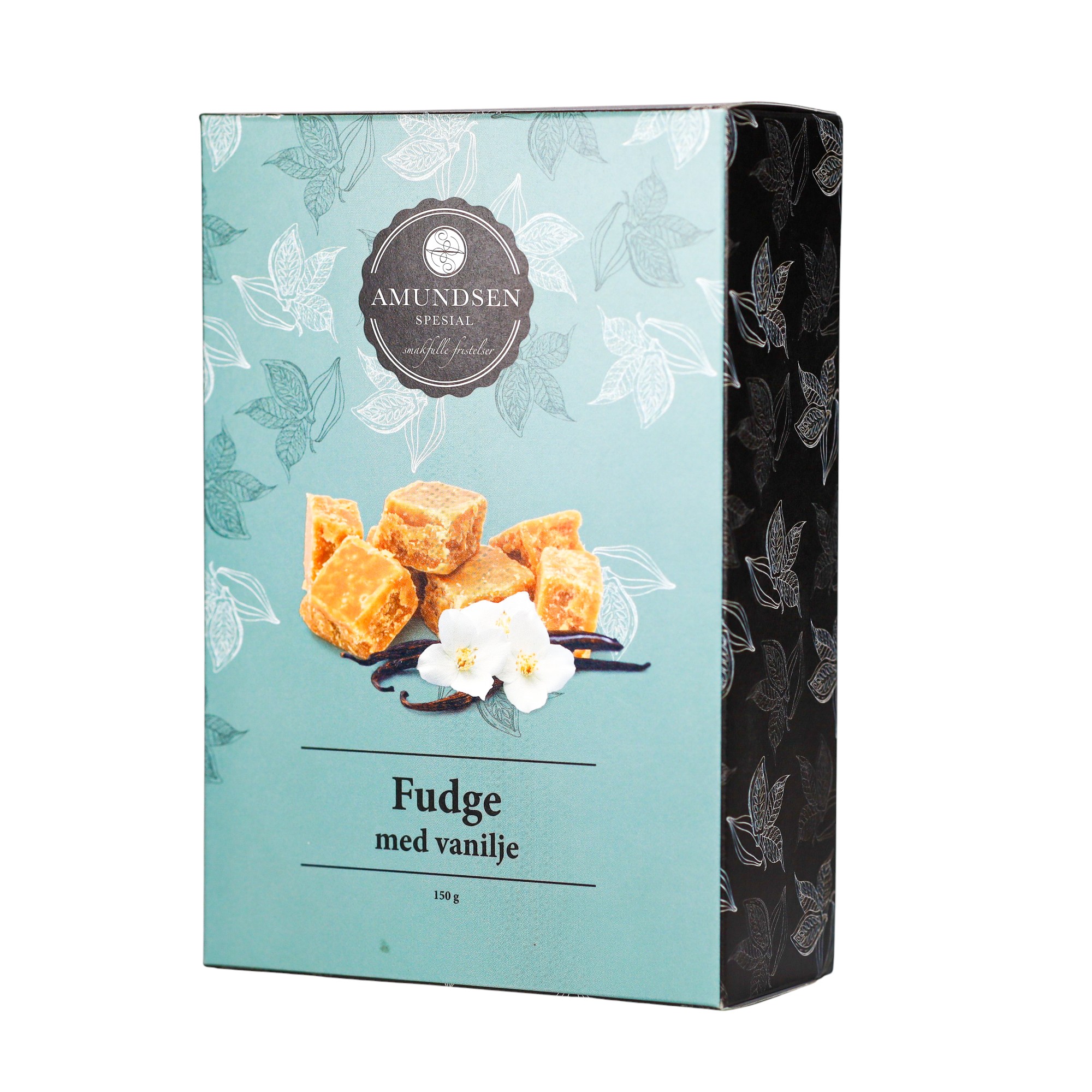 Fudge med vanilje.