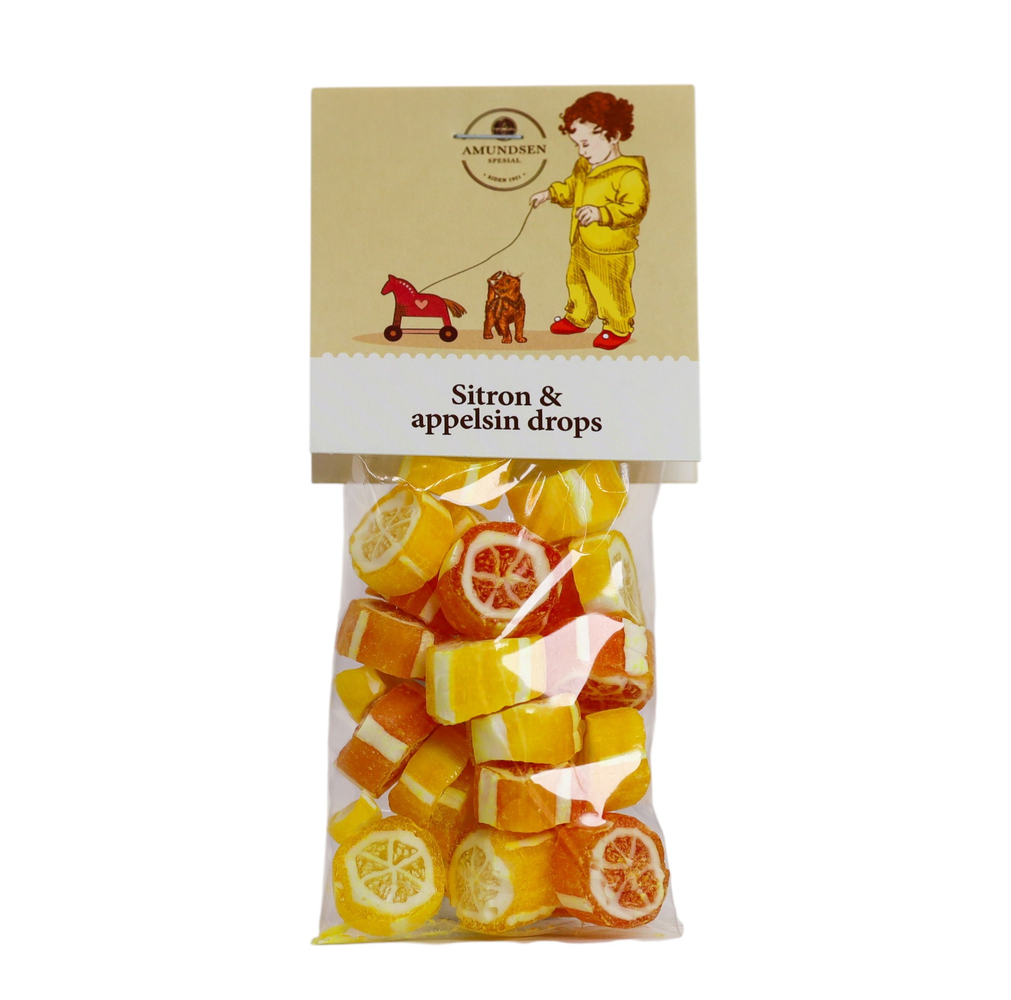 Amundsen Spesial Sitron & Appelsin drops